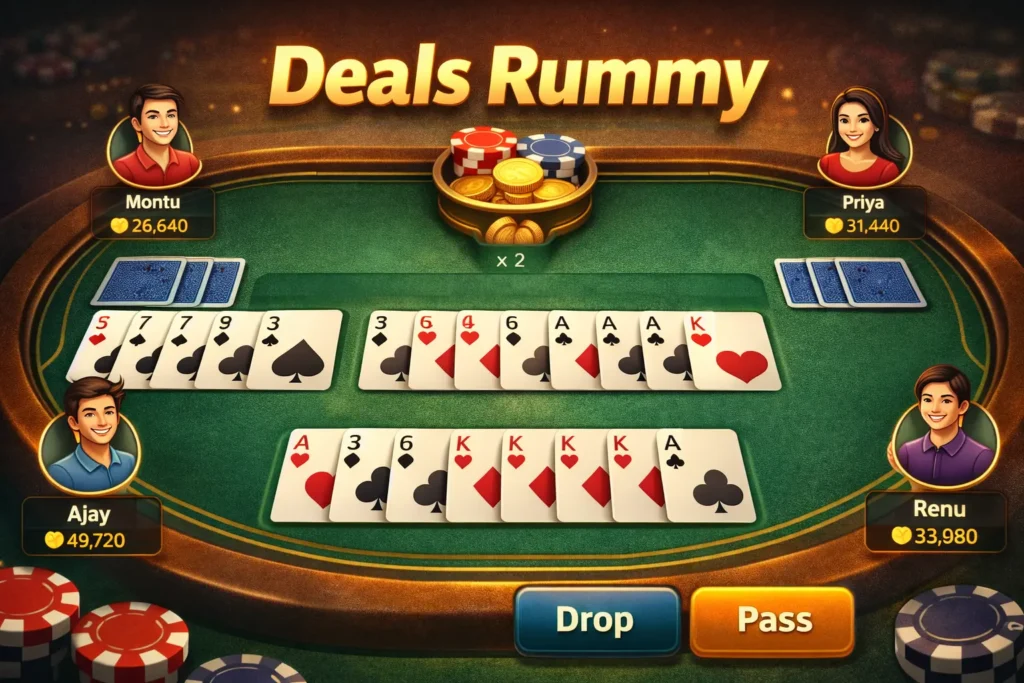 deal rummy